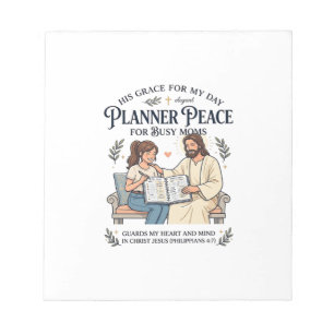 Jesus Huischool Moeder Planner Shirt Gebeds Gebase Notitieblok