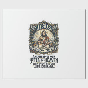 Jesus huisdier herdenking herinnering T-shirt chri Cadeaupapier
