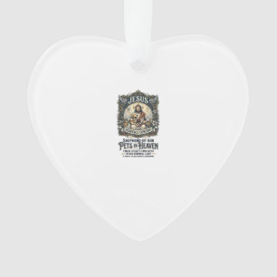 Jesus huisdier herdenking herinnering T-shirt chri Ornament