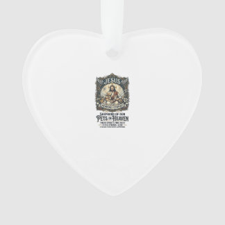 Jesus huisdier herdenking herinnering T-shirt chri Ornament