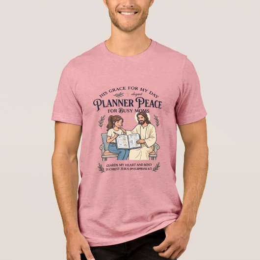 Jesus Huiswerk Moeder Planner Shirt Gebeds Gebasee (Voorkant)