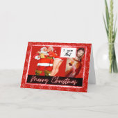 Jesus - I saw that - Retro Christmas Card  Funny Kaart (Voorkant)