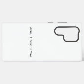 Jesus I Trust In You Minimalist Samsung Case Galaxy Hoesje (Achterkant horizontaal)