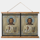JESUS ICON HANGEND WANDKLEED (Voorkant)