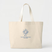 Jesus Ik Hou Van Jou Boodschappentas Grote Tote Bag (Voorkant)