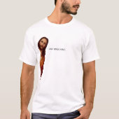 Jesus ik kijk T-shirt (Voorkant)