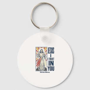 Jesus Ik Vertrouw Op Jou Divine Barmhartigheid Shi Sleutelhanger