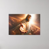 Jesus ik wil jouw hand vasthouden Afbeelding 2 Canvas Afdruk (Voorkant)