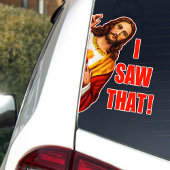 jesus ik zag die meme sticker