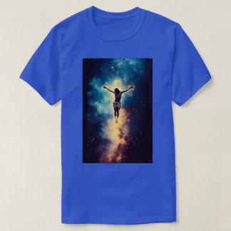 Jesus in de ruimte Opstanding 01 T-shirt