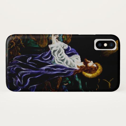 Jesus in de Tuin van Gethsemane Case-Mate iPhone Case (Achterkant (horizontaal))