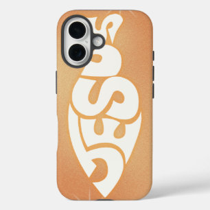 "Jesus" in Fish Shape Christelijk Pastor cadeau iPhone 16 Hoesje