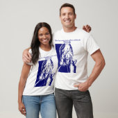 Jesus in Gethsemane Abstracte kunst T-shirt (Unisex)