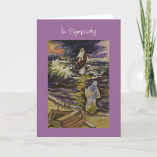 Jesus in het midden van onze stormen kaart