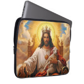 Jesus in Kingdom of Heaven Electronics/Laptop Bag Laptop Sleeve (Voorkant Rechts)