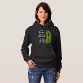 Jesus In My Heart I Can Dill With Anything Pickle Hoodie (Voorkant volledig)