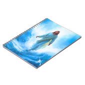 Jesus in Oceaan notitieboek (Linkerzijde)