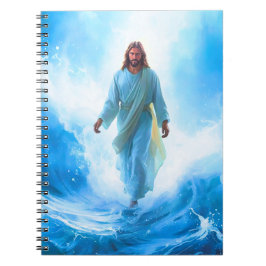 Jesus in Ocean notebook Notitieboek