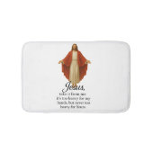 Jesus in Red and White Badmat (Voorkant)