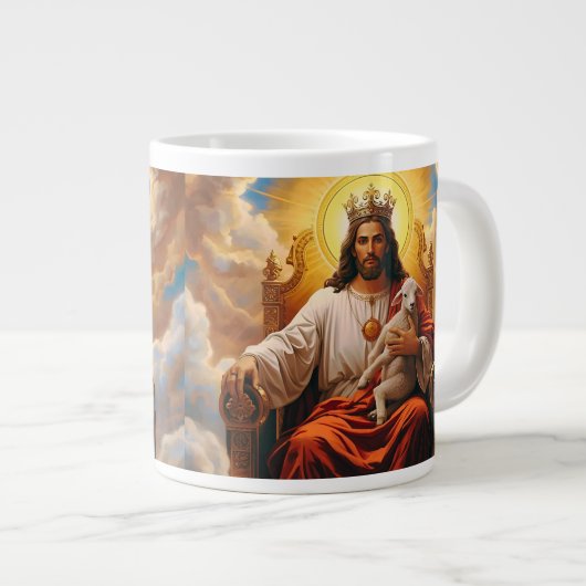 Jesus In The Kingdom of Heaven Grote Koffiekop (Voorkant rechts)