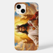 Jesus in The Kingdom of Heaven iPhone case (Achterkant)