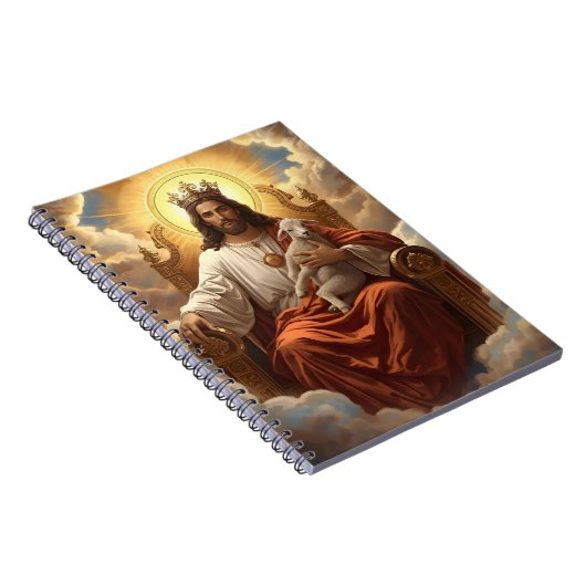 Jesus In the Kingdom of Heaven Notebook Notitieboek (Rechterzijde)