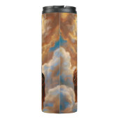 Jesus In the Kingdom of Heaven Thermal Tumbler Thermosbeker (Achterkant)