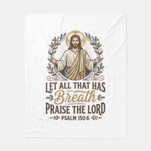 Jesus Indie Folk Akoestische Aanbidding Grafische  Fleece Deken