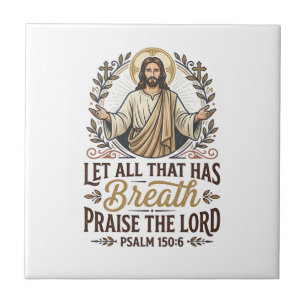 Jesus Indie Folk Akoestische Aanbidding Grafische  Tegeltje