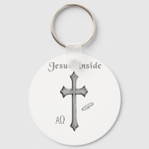 Jesus Inside Sleutelhanger