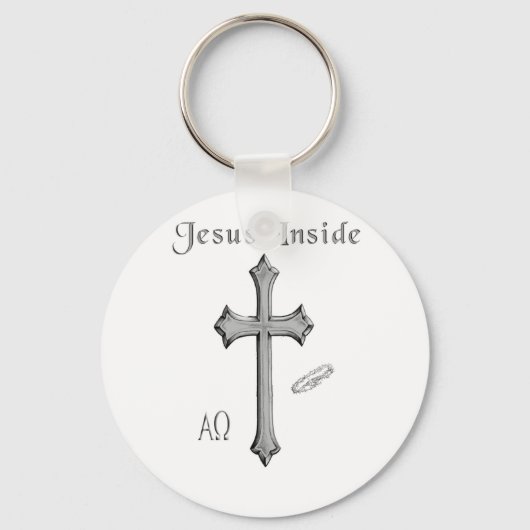 Jesus Inside Sleutelhanger (Voorkant)