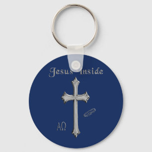 Jesus Inside Sleutelhanger