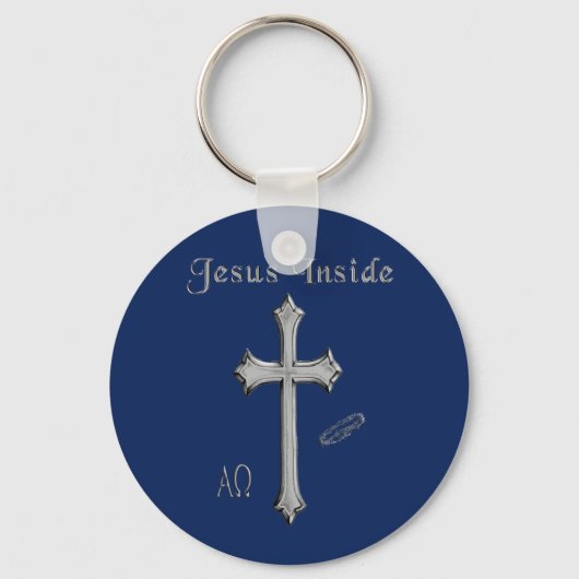 Jesus Inside Sleutelhanger (Voorkant)