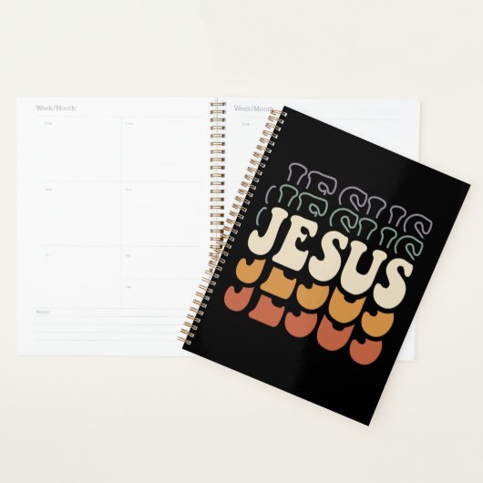 Jesus - Inspirerend Christelijk ontwerp Planner (Display)