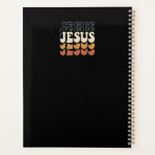 Jesus - Inspirerend Christelijk ontwerp Planner (Achterkant)