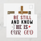 Jesus Inspirerend Quote Briefkaart (Voorkant / Achterkant)