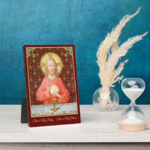 Jesus instelt de Heilige Communie (SAU 045) 13x18c Fotoplaat