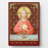 Jesus Instituting Heilige Communion (SAU 045) 5"x7 Fotoplaat (voorkant)