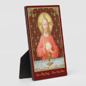 Jesus Instituting Heilige Communion (SAU 045) 5"x7 Fotoplaat (Zijkant)