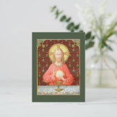 Jesus Instituting Heilige Communion (SAU 045) Briefkaart (Staand voorkant)