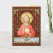 Jesus Instituting Heilige Communion (SAU 045) Kaart (Voorkant)