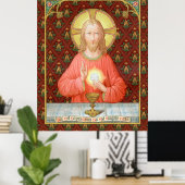 Jesus Instituting Heilige Communion (SAU 045) Poster (Thuiskantoor)