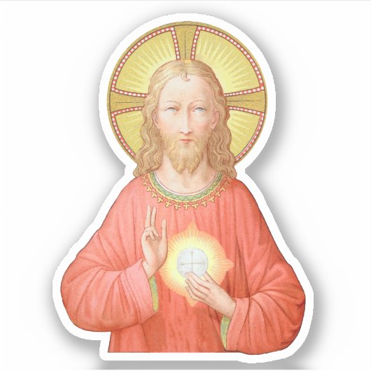 Jesus Instituting Heilige Communion (SAU 045) Sticker (Voorkant)