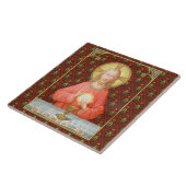 Jesus Instituting Heilige Communion (SAU 045) Tegeltje (Zijkant)