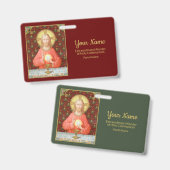 Jesus Instituting the Eucharist (SAU45; voor EMHCs Badge (Voor- en achterkant)