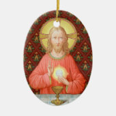 Jesus Instituting the Eucharist (SAU 045) Keramisch Ornament (Voorkant)