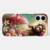Jesus iPhone 16 hoesje! Case-Mate iPhone Case (Achterkant (horizontaal))