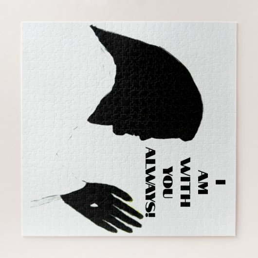 JESUS IS ALWAYS WITH YOU jigsaw puzzle Legpuzzel (Horizontaal)