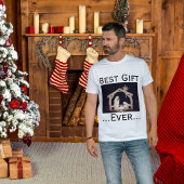Jesus is Beste Geschenk Kerststal Ster T-Shirt