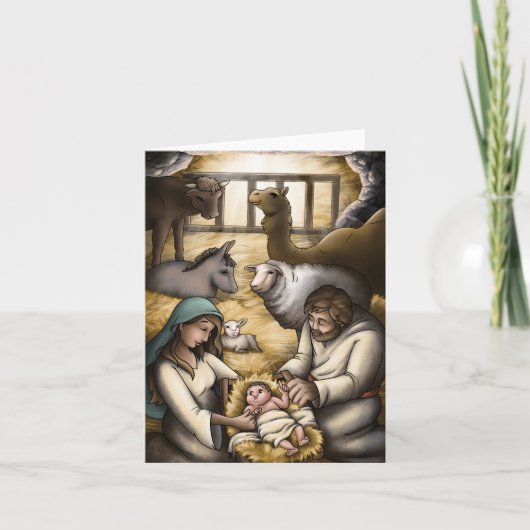 Jesus Is Born Kaart (Voorkant)